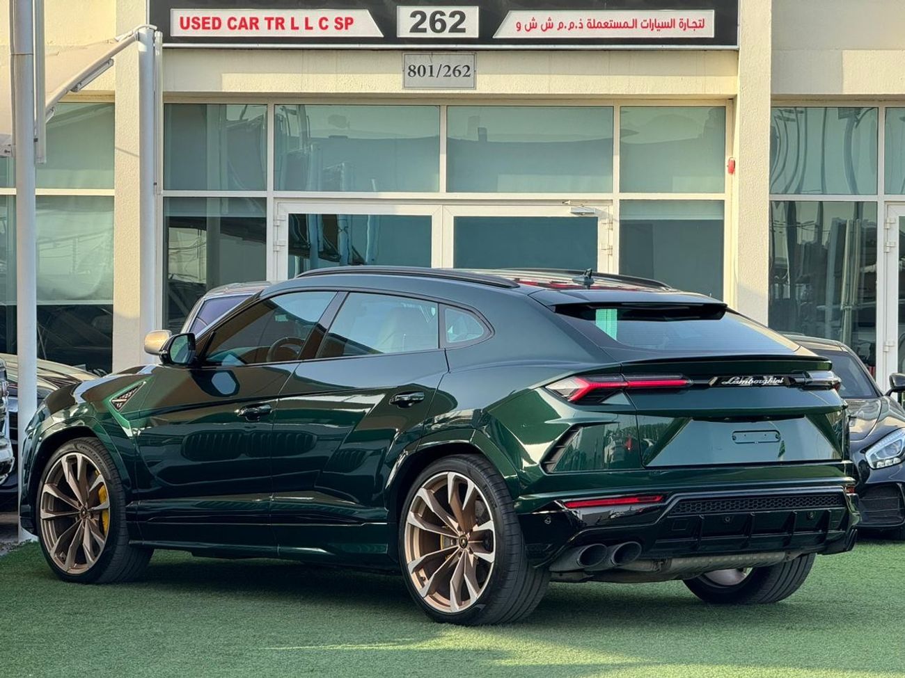 Lamborghini Urus Std LAMBORGHINI URUS GCC 2021 Service history (under warranty ) Aljaziri