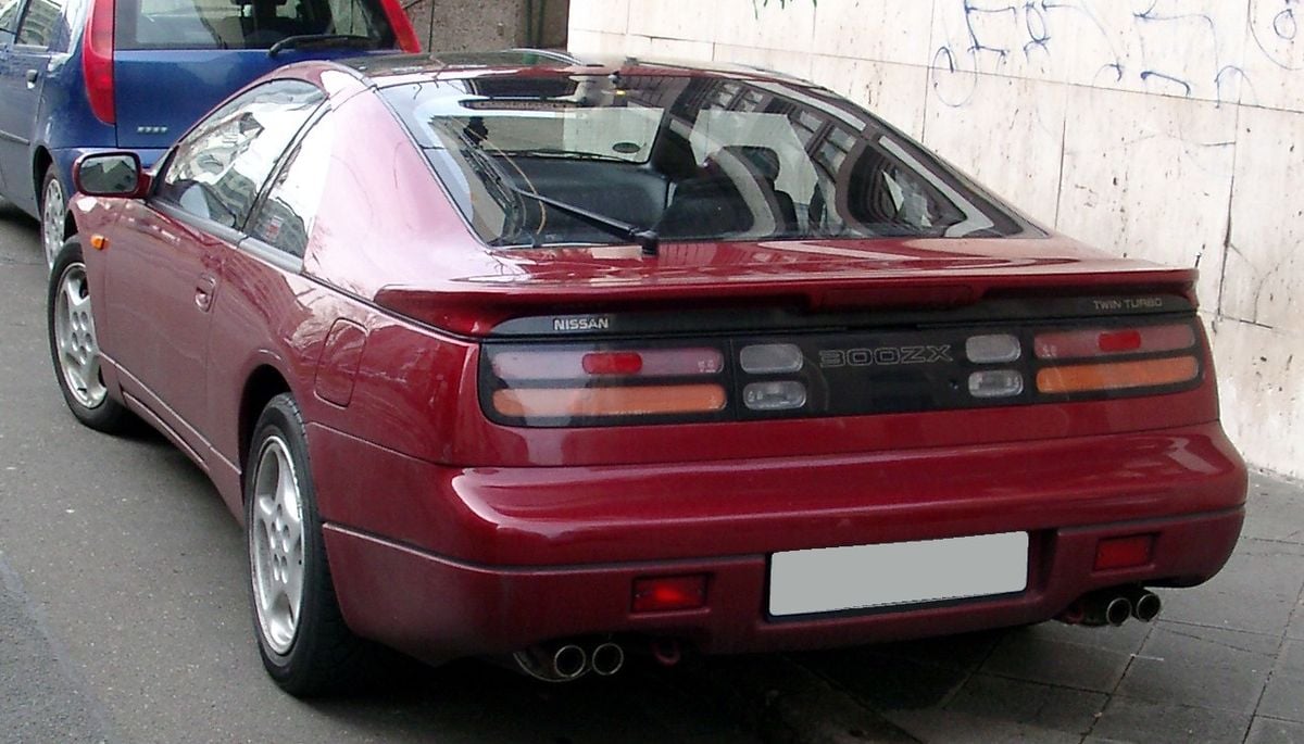 Nissan 300 ZX exterior - Rear Right Angled