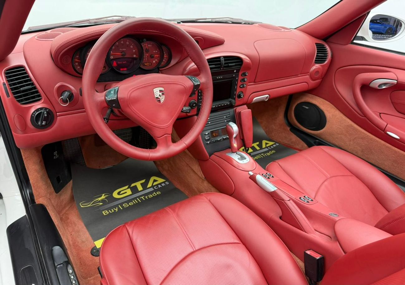 بورش 911 2004 Porsche 911 Turbo Cabriolet ,Service History ,Excellent Condition ,GCC