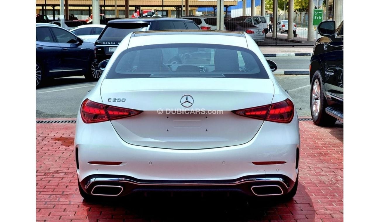 مرسيدس بنز C 200 AMG Under Warranty 2023 GCC
