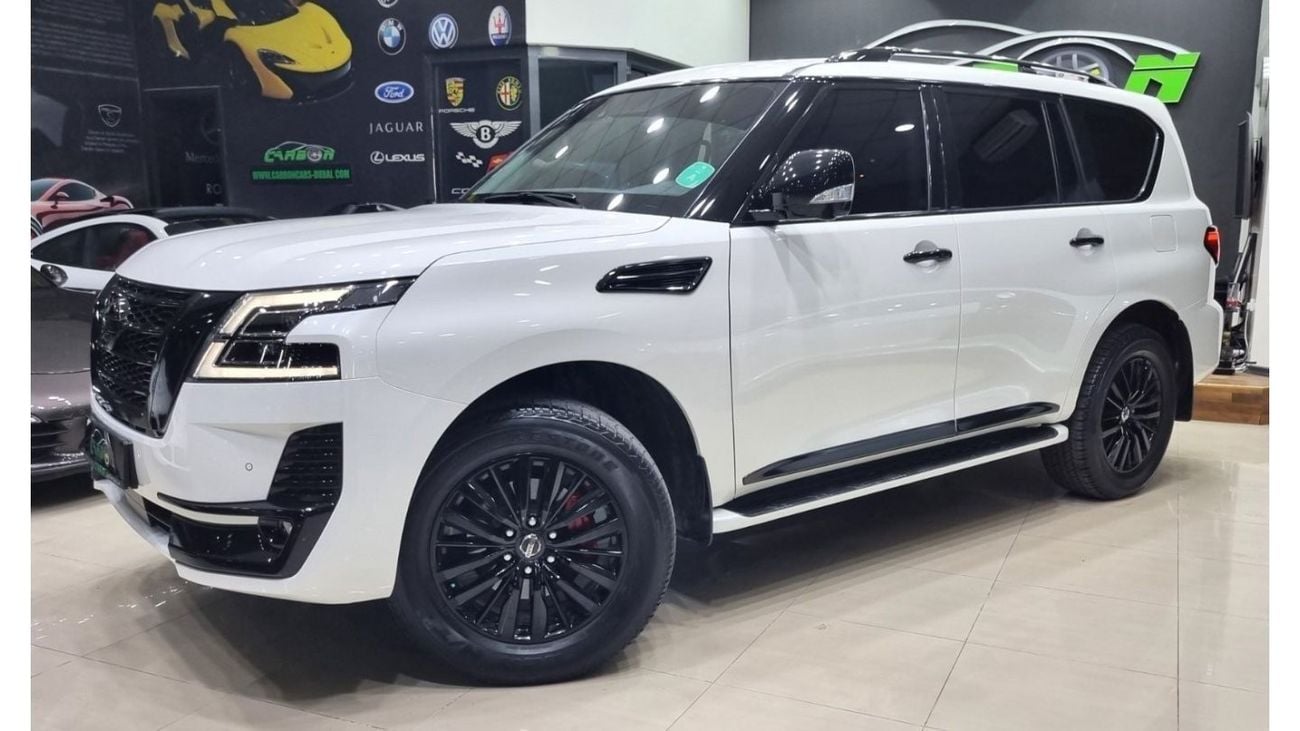 Nissan Patrol NISSAN PATROL SE PLATINUM CITY BLACK EDITION 2021 WITH 34KKM FULL SERVICE HISTORY UNDER AWR WARRANTY