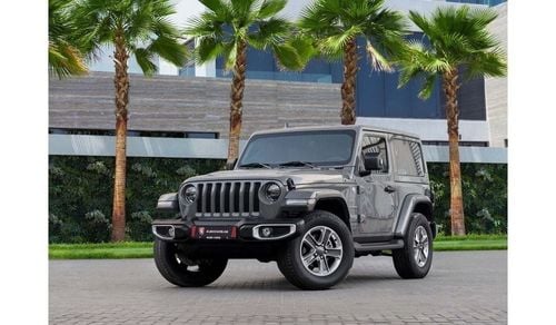 Jeep Wrangler Sahara | 2,546 P.M  | 0% Downpayment | Full Agency History!