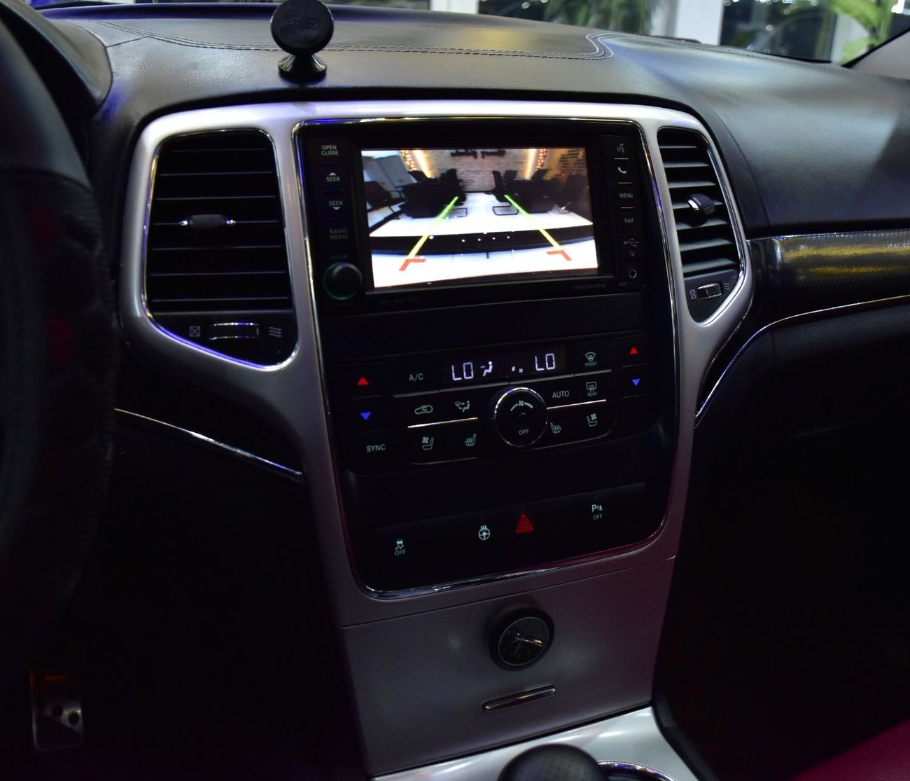 Jeep Grand Cherokee EXCELLENT DEAL for our Jeep Grand Cherokee SRT8 ( 2012 Model ) in Black Color GCC Specs