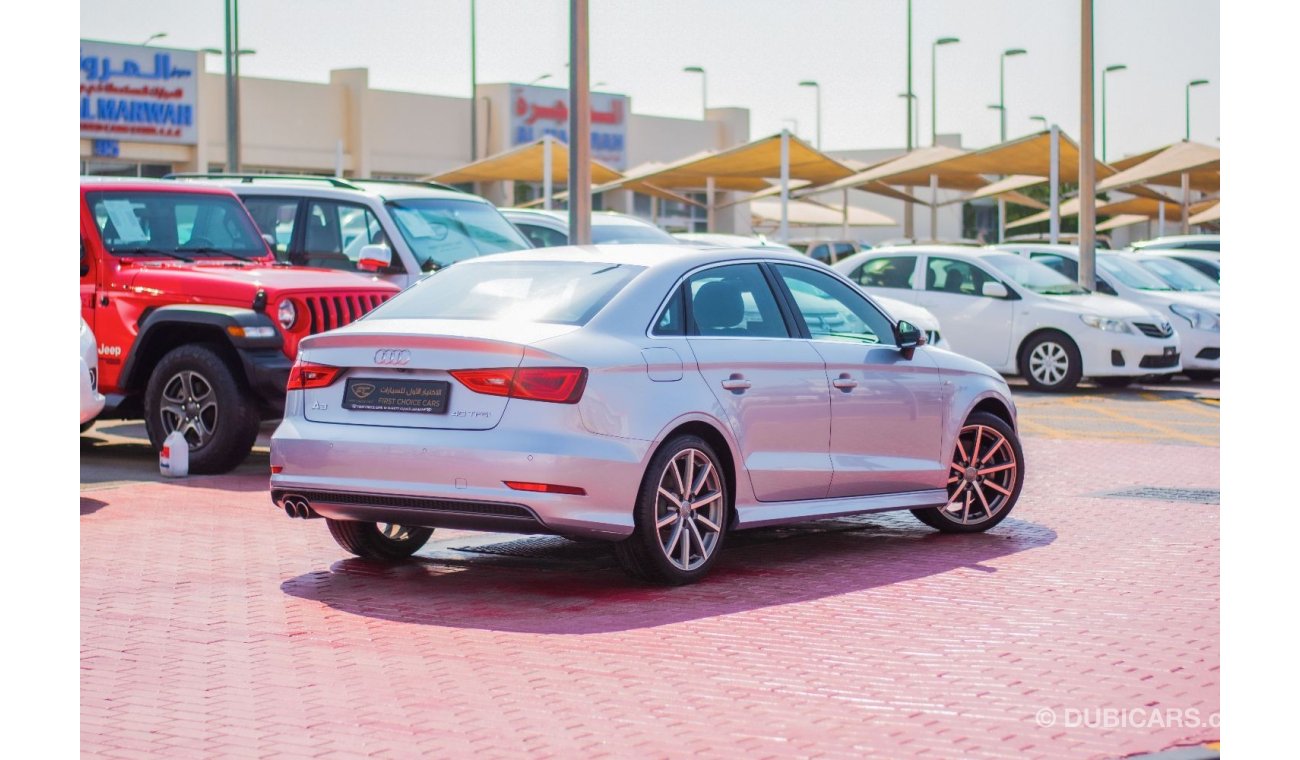 Audi A3 40 TFSI S-Line 2016 | AUDI | A3 40-TFSI | S LINE | GCC | FUEL ECONOMY | AGENCY FULL-SERVICE HISTORY 