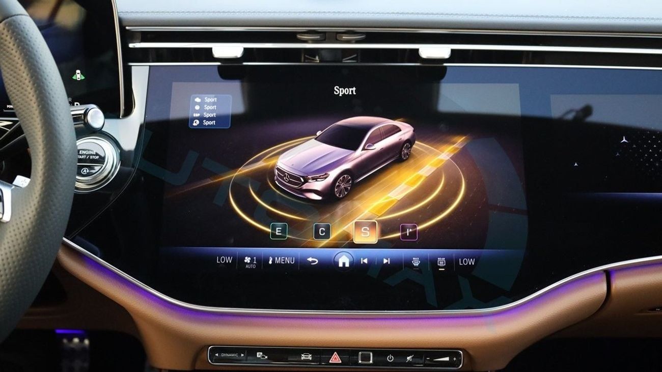 مرسيدس بنز E300 AMG 4MATIC EQ Boost 2.0T 2025 0Km With 3 Years Or 100,000 Km Warranty