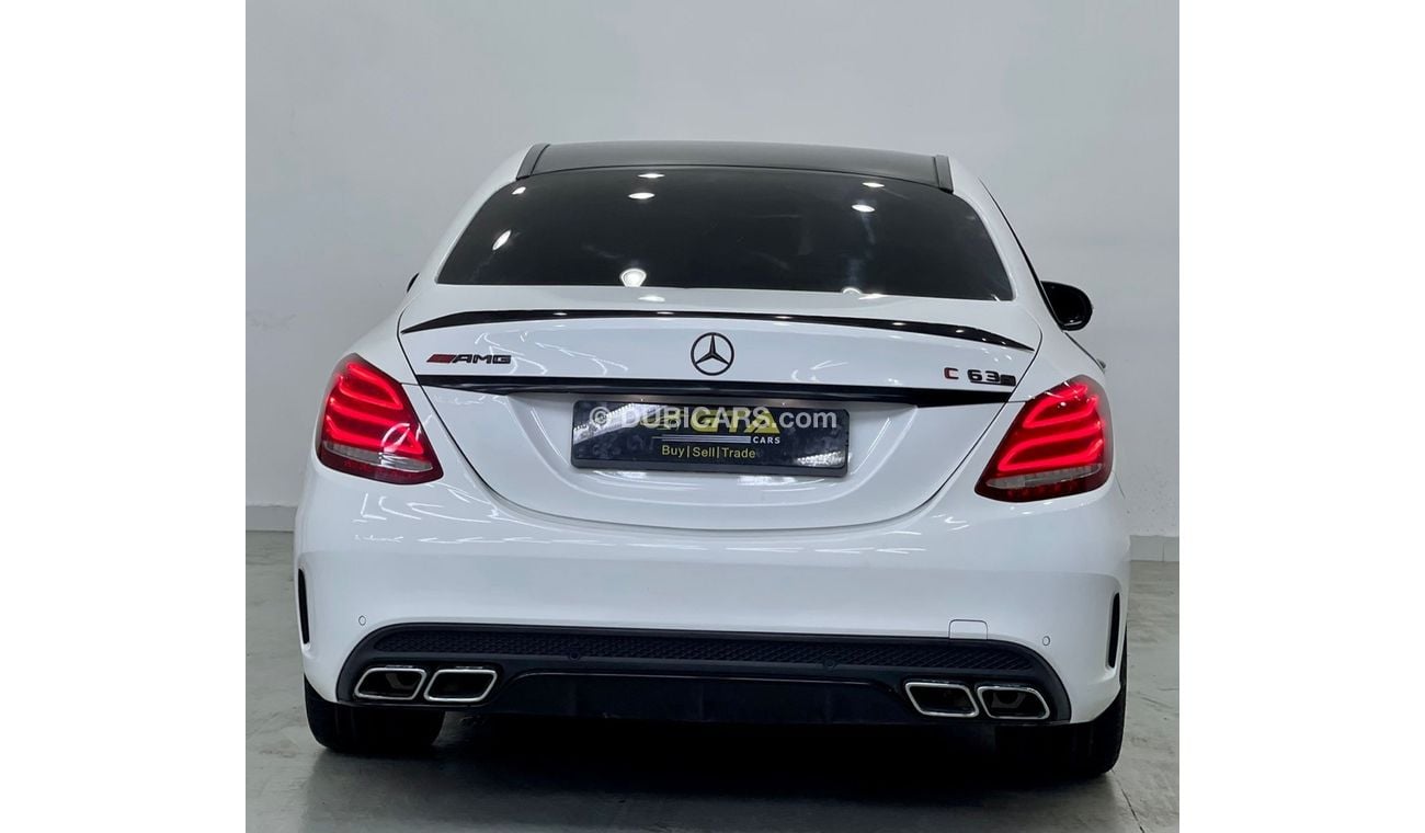 Mercedes-Benz C 63 AMG Std 2016 Mercedes-Benz C63 AMG Edition 1, Service History, Warranty, GCC