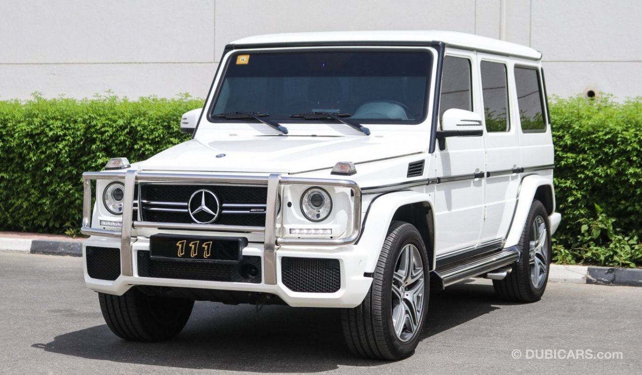 مرسيدس بنز G 63 AMG / GCC Specifications