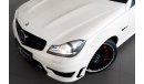 Mercedes-Benz C 63 AMG Std 2013 Mercedes-Benz C63 / P30 Performance Pack