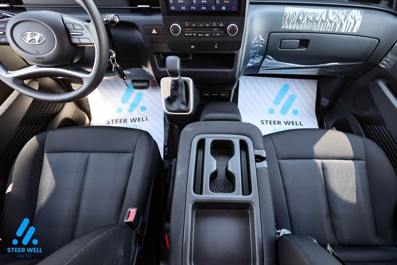 هيونداي ستاريا 3.5L Comfort (9 Seater) 2025 | 3.5L V6 | 9-Seater | AT | Premium Interior | Apple CarPlay | Export