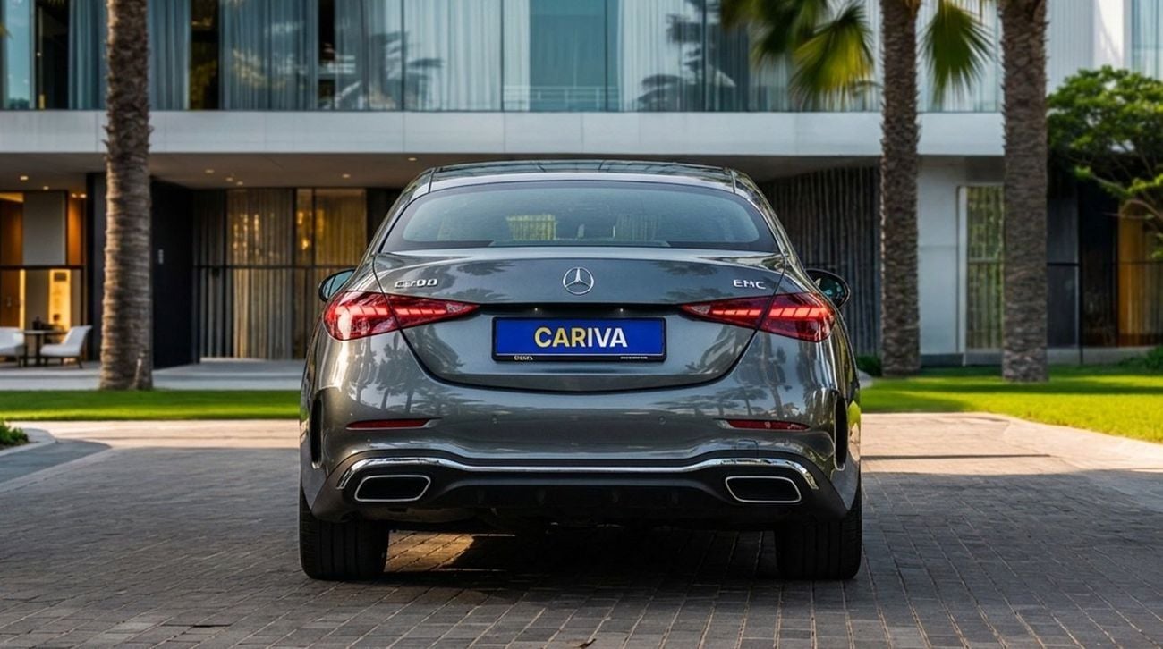 مرسيدس بنز C 200 L Premium 2.0L | Complete Service History | Zero Downpayment Support