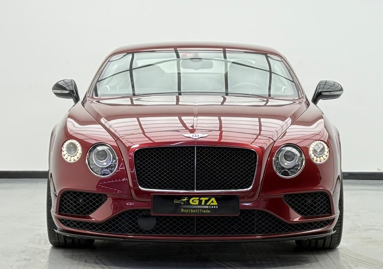 بنتلي كونتيننتال جي تي 2016 Bentley Continental GT V8S ,Service History ,Excellent Condition ,GCC
