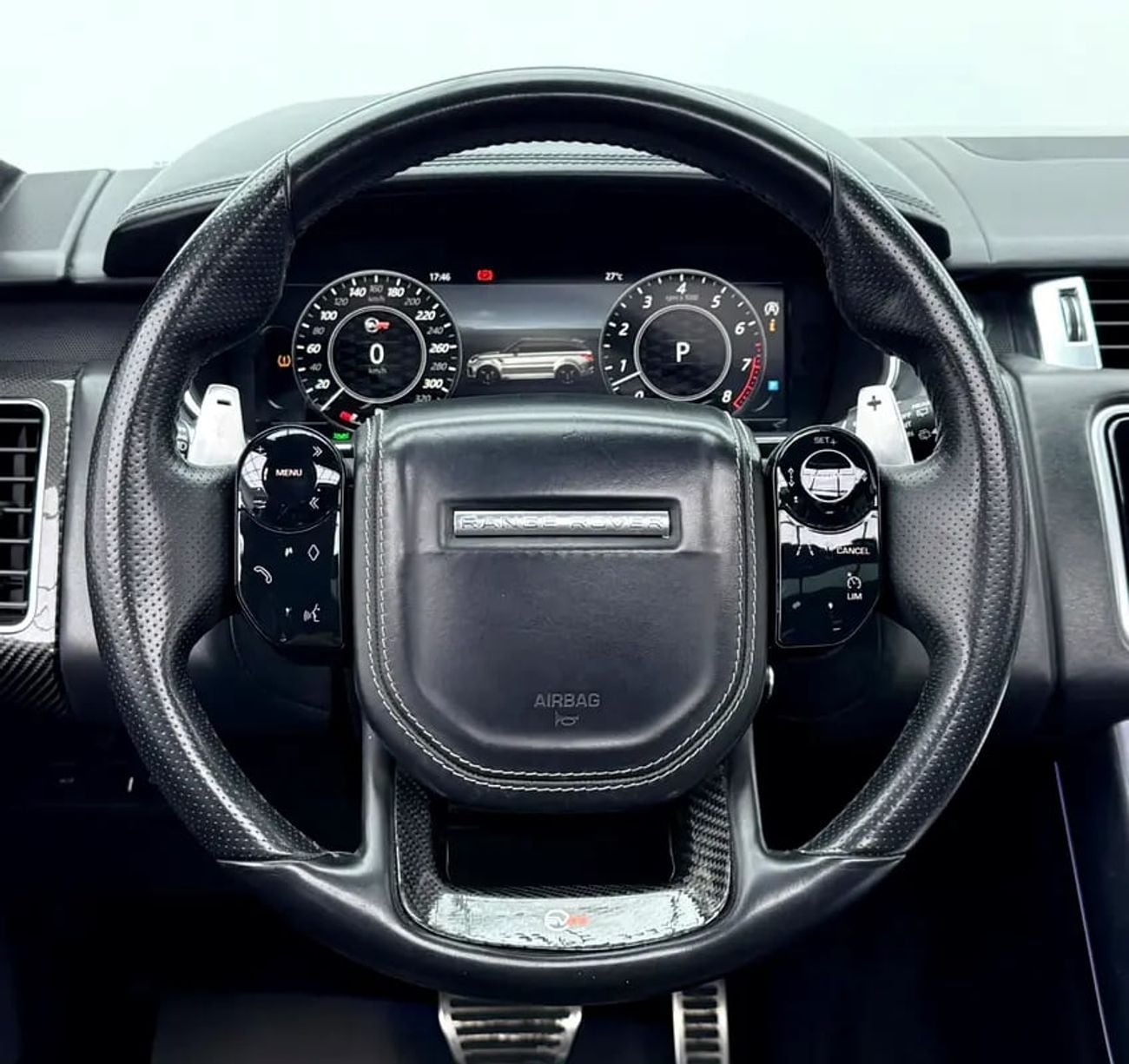 Land Rover Range Rover Sport SVR, Full RR Service History, Carbon Fiber Interior, Fully Loaded, GCC