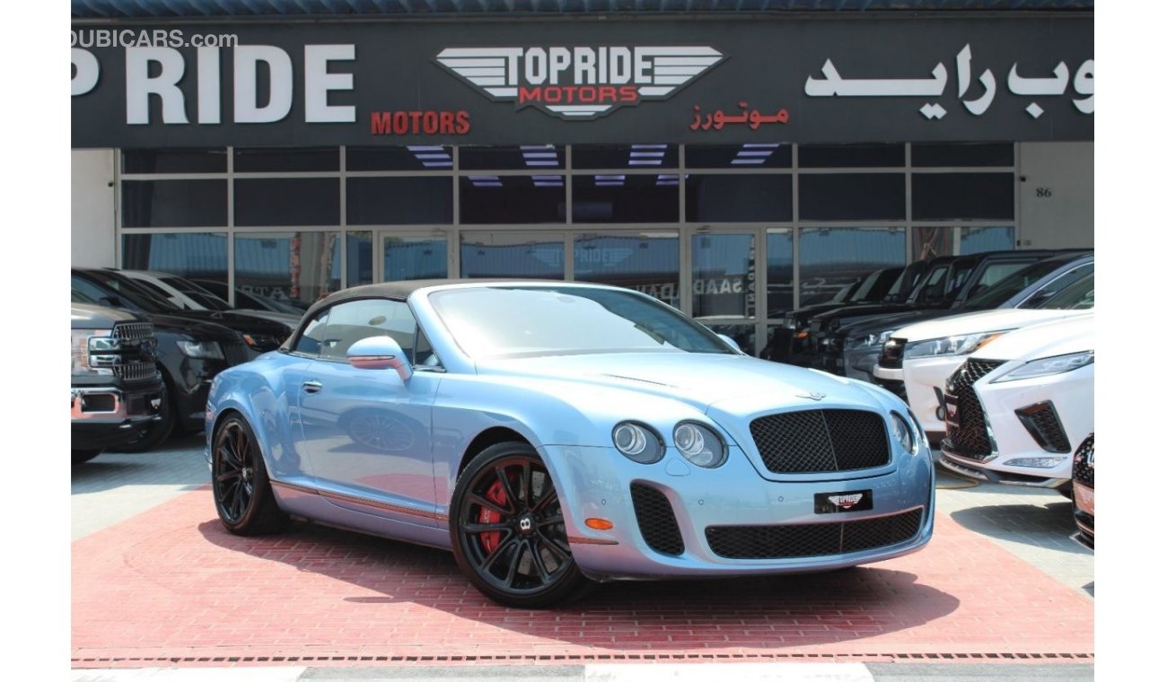 Bentley Continental Supersports POWER CONVERTIBLE TOP