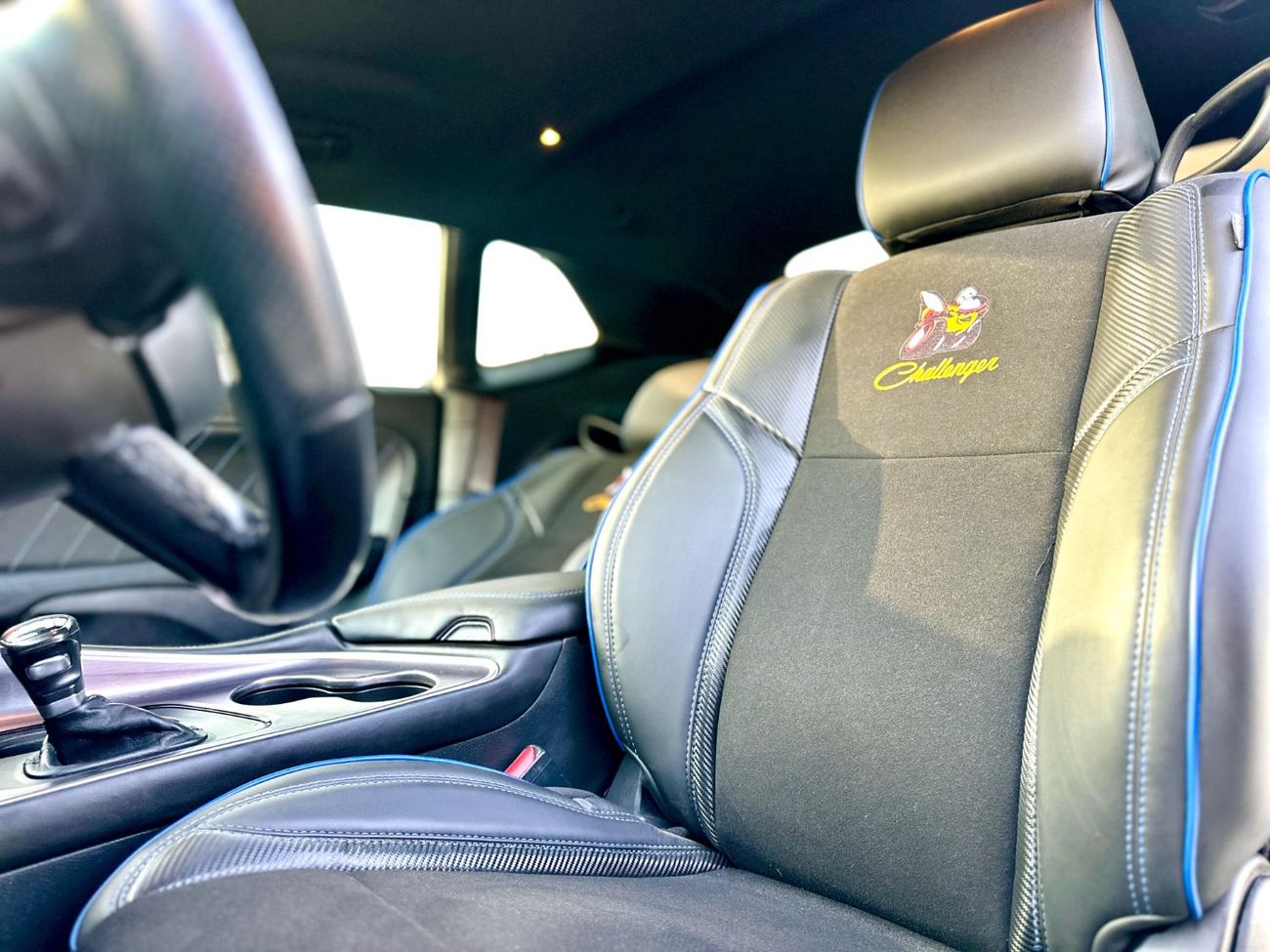 Dodge Challenger SXT 3.6L | Monthly 1100/- | 0% DP | Original Airbags | Leather Seats | # 27444