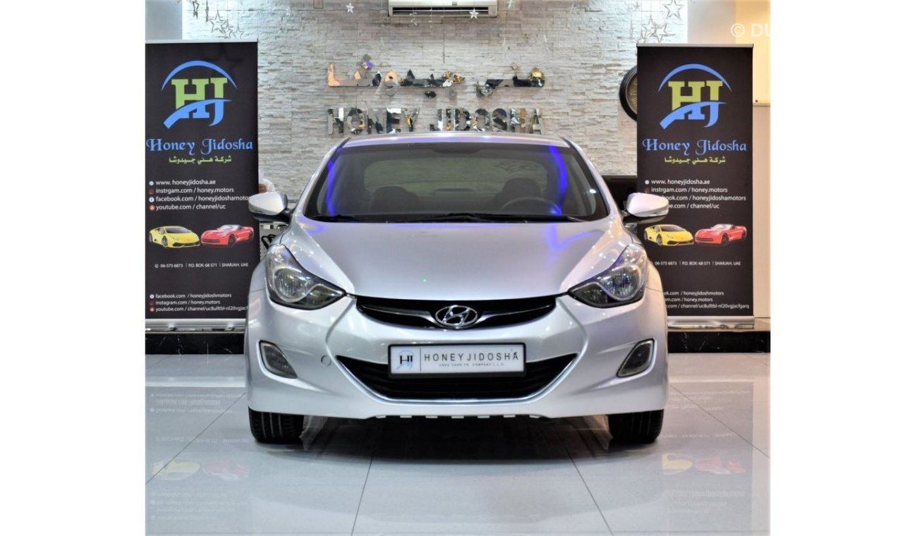 هيونداي إلانترا Hyundai Elantra 2014 Model!! in Silver Color! GCC Specs