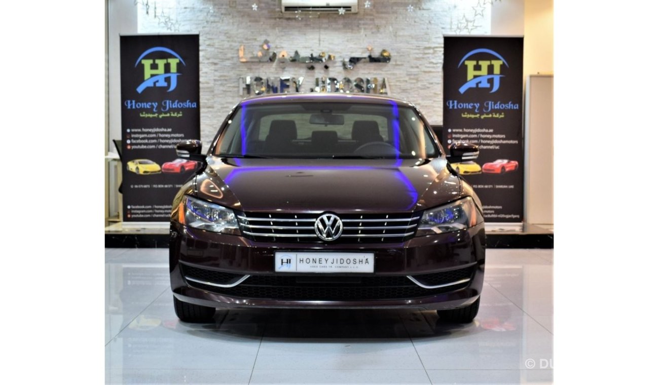 Volkswagen Passat EXCELLENT DEAL for our Volkswagen Passat 2013 Model!! in Burgundy Color! GCC Specs