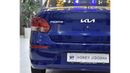Kia Pegas EXCELLENT DEAL for our KIA Pegas 1.4L ( 2023 Model ) in Blue Color GCC Specs