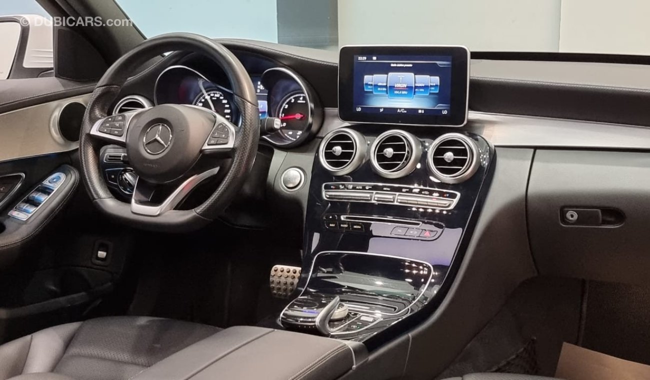 Mercedes-Benz C 200 2015 Mercedes C-200, Warranty, Full Service History, GCC