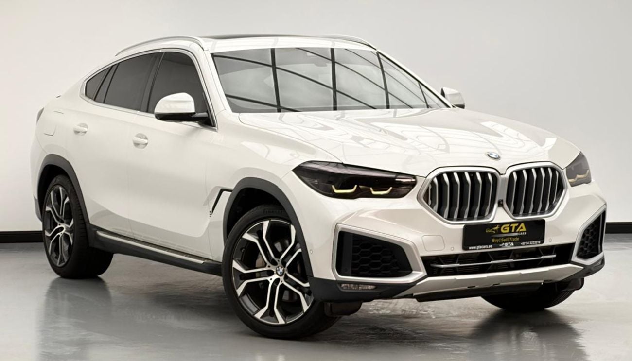 BMW X6 2021 BMW X6 xDrive40i M-Sport, 1 Years Warranty Unlimited Km, BMW Full Service History, GCC