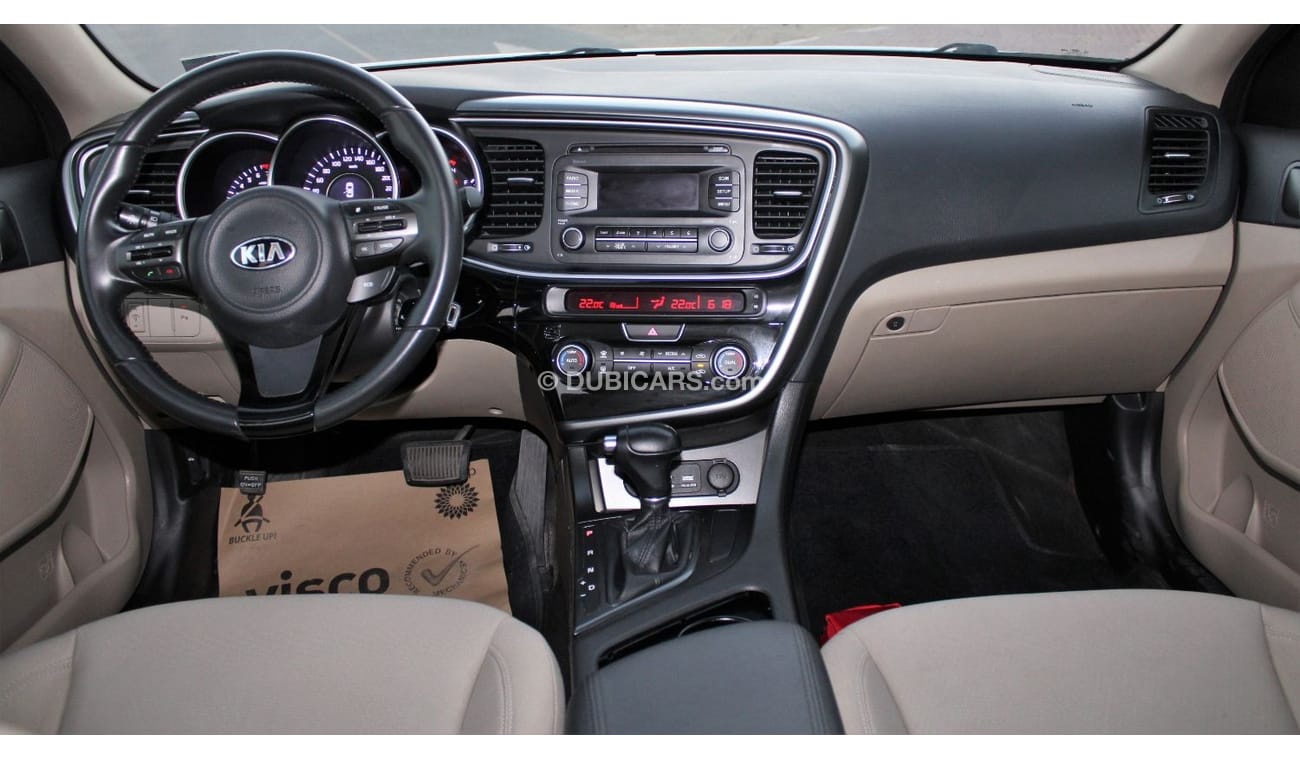 كيا أوبتيما كيا أوبتيما 2016 خليجي رقم 2 بحالة ممتازة بدون صبغ بدون حوادث نظيفه جدا من الداخل والخارج