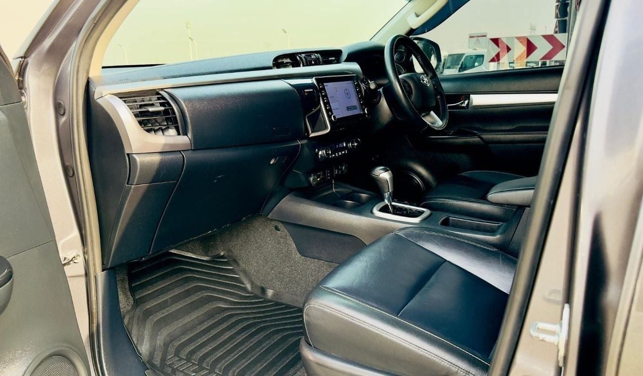 تويوتا هيلوكس MODIFIED TO GR SPORTS | 2.8L DIESEL ENGINE | RHD (AT) | 2021 | ELECTRIC SEAT | 4WD | PREMIUM BLACK I