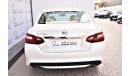 نيسان ألتيما | AED 1230 PM | 0% DP | 2.5L S 2018 GCC DEALER WARRANTY