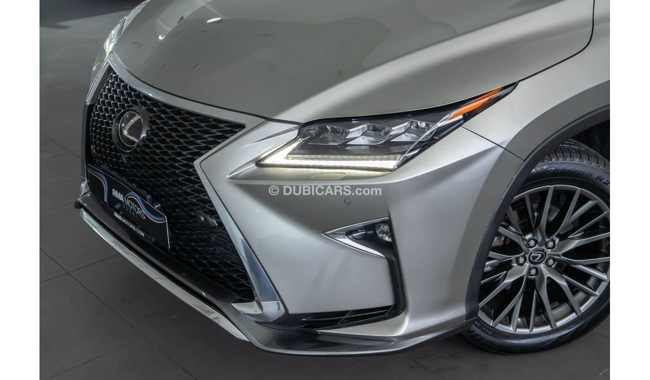 Lexus RX350 F-Sport 2016 Lexus RX350 F-Sport / Full Option / Full Service History