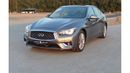 إنفينيتي Q50 سبورت خالية من الحوادث - خليجي - مكينة 3000 سي سي - السيارة بحالة الوكالة من الداخل والخارج