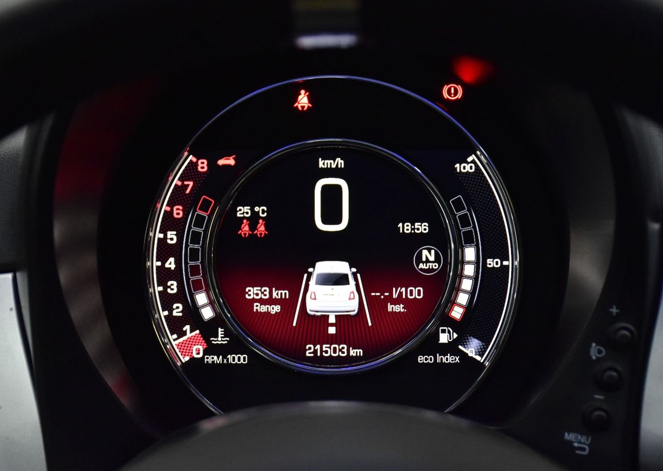 فيات 500 EXCELLENT DEAL for our Fiat 500 ( 2022 Model ) in Black Color GCC Specs