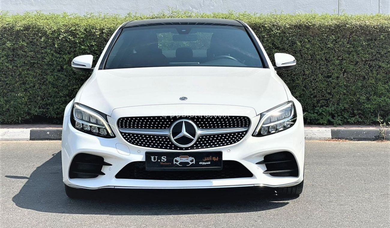 Mercedes-Benz C 200 Premium MERCEDES C200 AMG 2020 GCC SINGLE OWNER WITH AGENCY WARRANTY MINT IN CONDITION