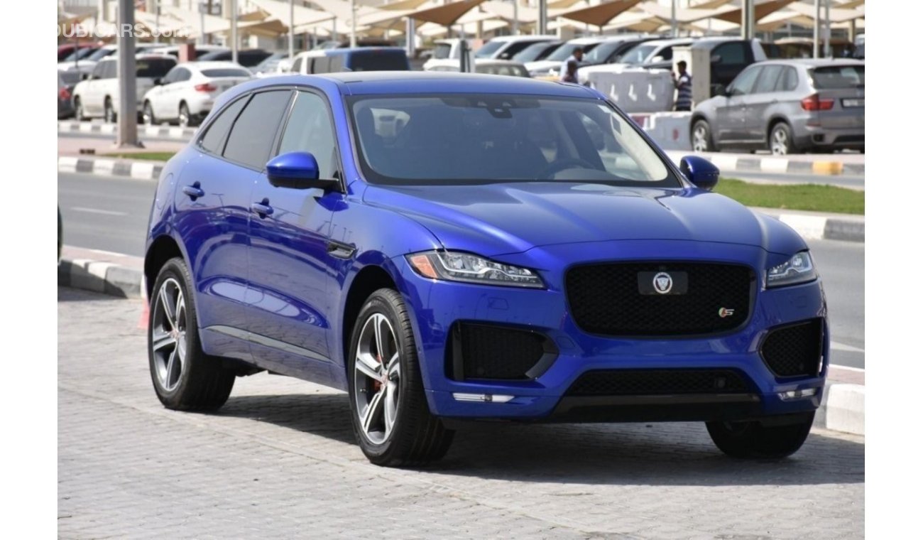 Jaguar F-Pace S S S (ADAPTIVE CRUISE CONTROL AND 360 CAMERA )  V6 / 380-HP / WITH WARRANTY