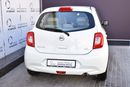 Nissan Micra AED 429 PM | 1.5L SV GCC DEALER WARRANTY