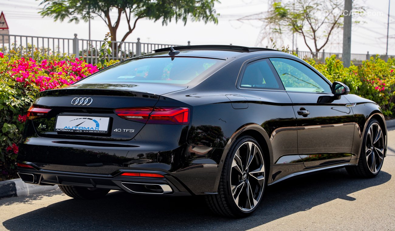 Audi A5 S-Line Coupe , GCC , 2021 , 0Km , W/3 Yrs UNLTD MLG WNTY & 5 Yrs or 75K Km Free SRVC @Dealer