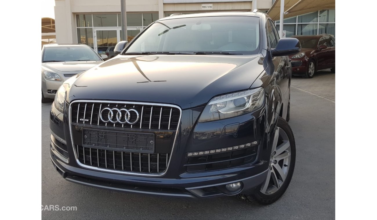 Audi Q7 l2012GCC car one owner from agency car full service full option low mileage