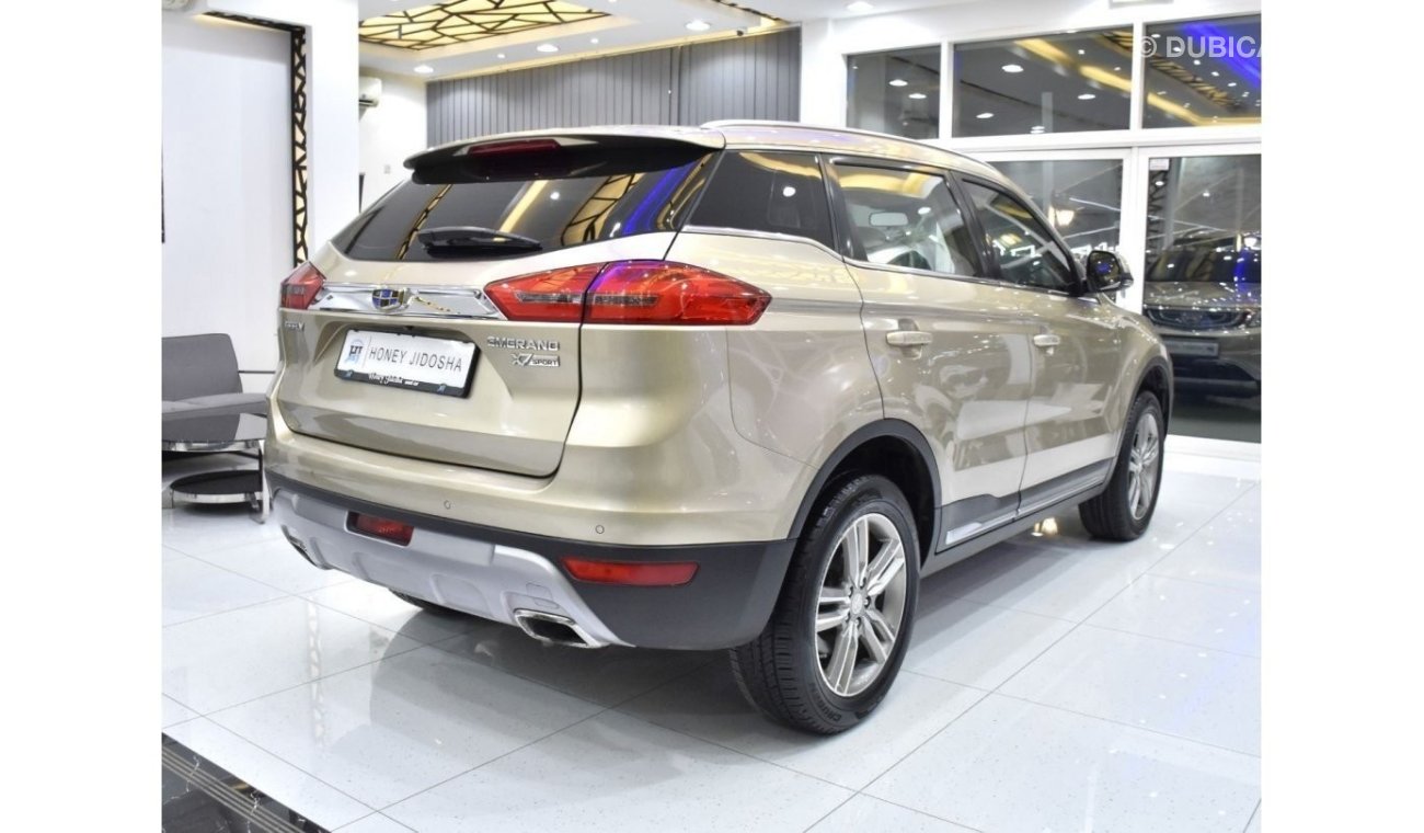 Geely Emgrand X7 EXCELLENT DEAL for our Geely Emgrand X7 Sport ( 2017 Model ) in Gold Color GCC Specs