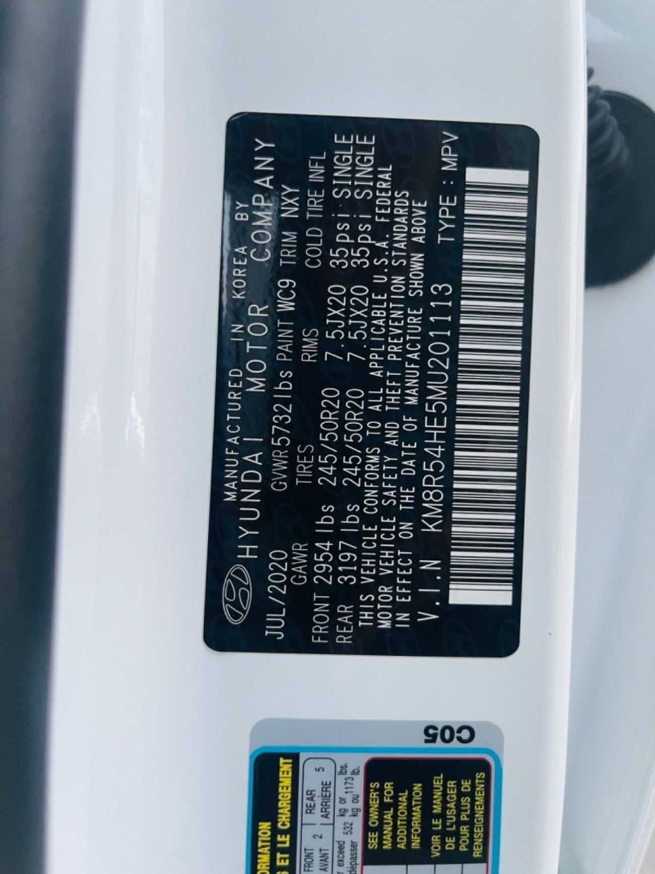 Hyundai Palisade Premium - Nappa 3.8L