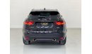 جاغوار F-Pace 2018 Jaguar F-Pace R Sport, Jaguar Warranty, Full Service History, GCC