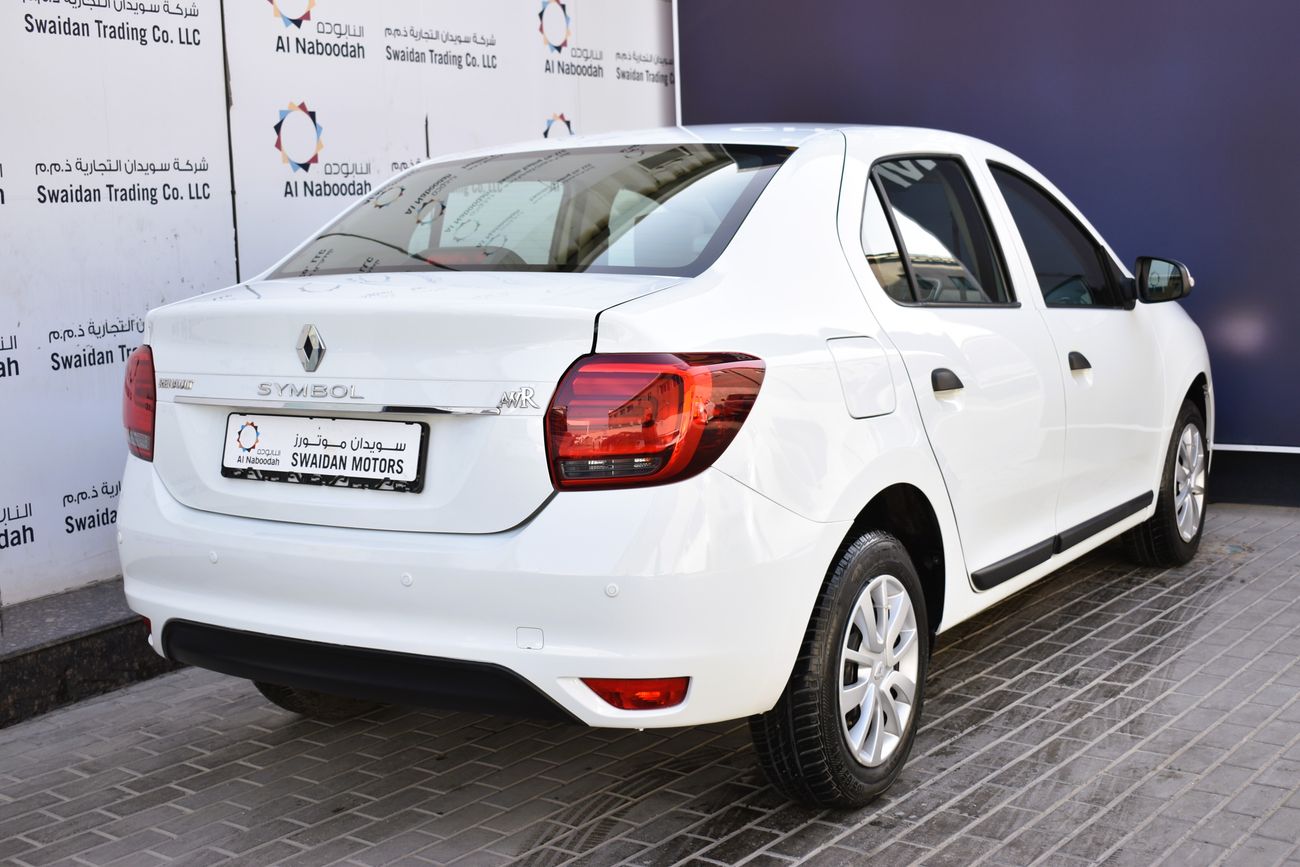 رينو سيمبول AED 449 PM | 1.6L PE GCC DEALER WARRANTY