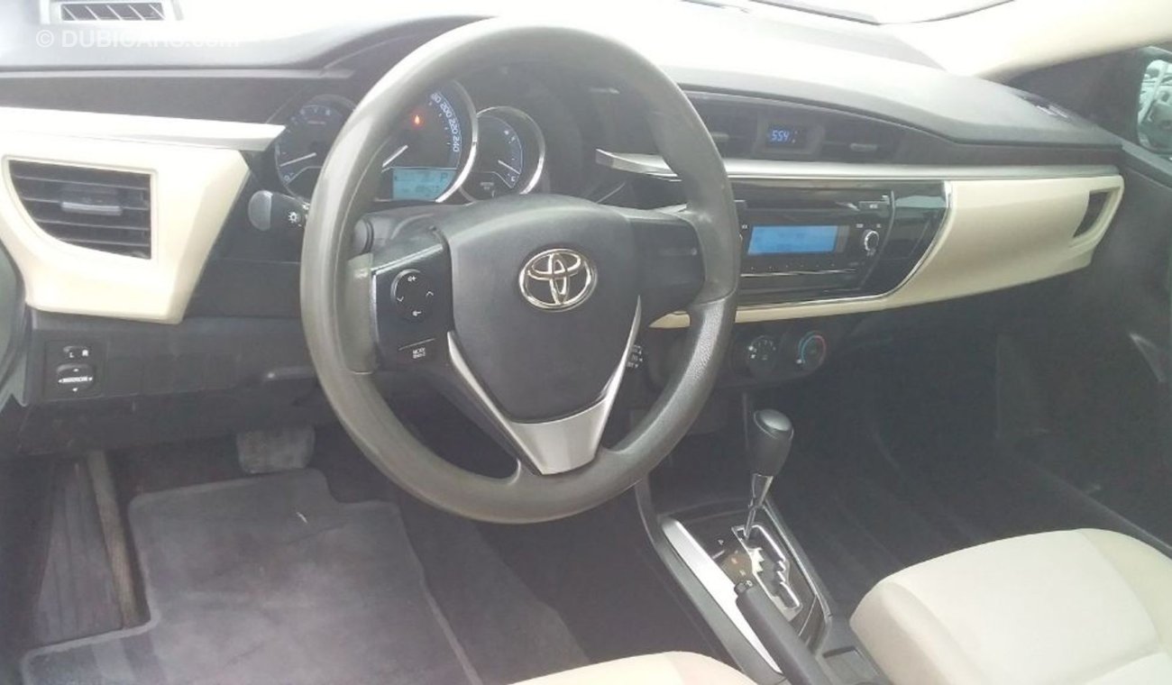 Toyota Corolla Toyota Corolla 1.6 2015 GCC