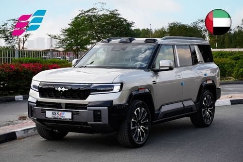 بي واي دي ليوبارد 8 2025 Leopard 8  NEW Flagship 5-seates AWD Gold in White 0Km