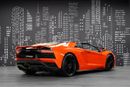 Lamborghini Aventador Roadster Aventador S