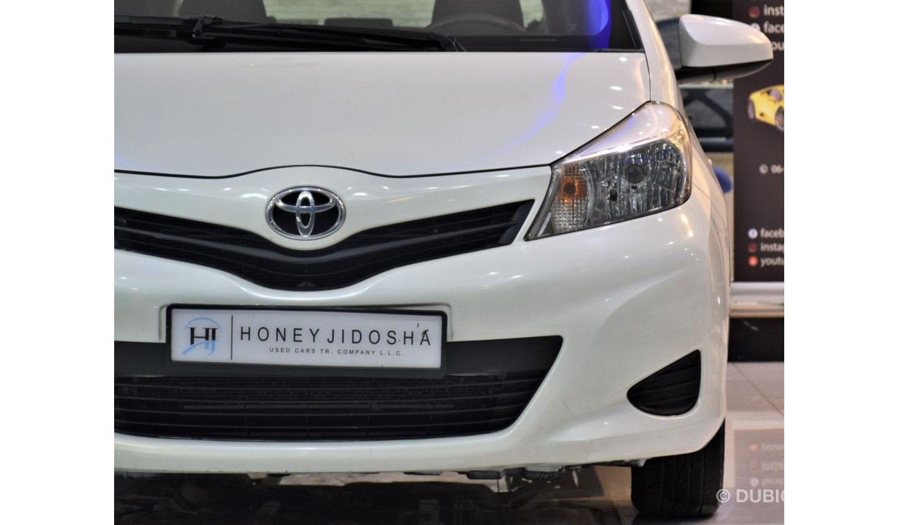 Toyota Yaris EXCELLENT DEAL for our Toyota Yaris 2012 Model!! in White Color! GCC Specs