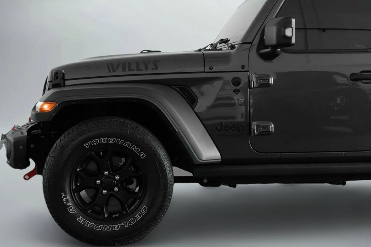 Jeep Wrangler Unlimited Willys 2020 Jeep Wrangler Unlimited Willy’s Edition / Full Jeep Service History