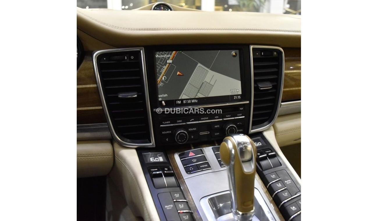 Porsche Panamera EXCELLENT DEAL for our Porsche Panamera 4 ( 2012 Model ) in Red Color GCC Specs