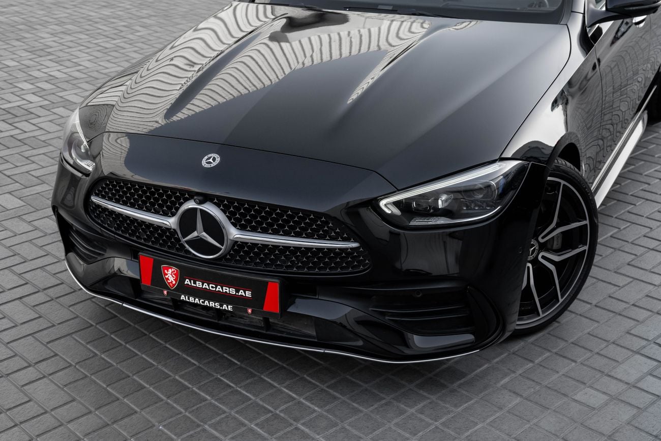 Mercedes Benz C200 C200 AMG | 3,134 P.M | 0% Downpayment | GARGASH WARRANTY & SERVICE!