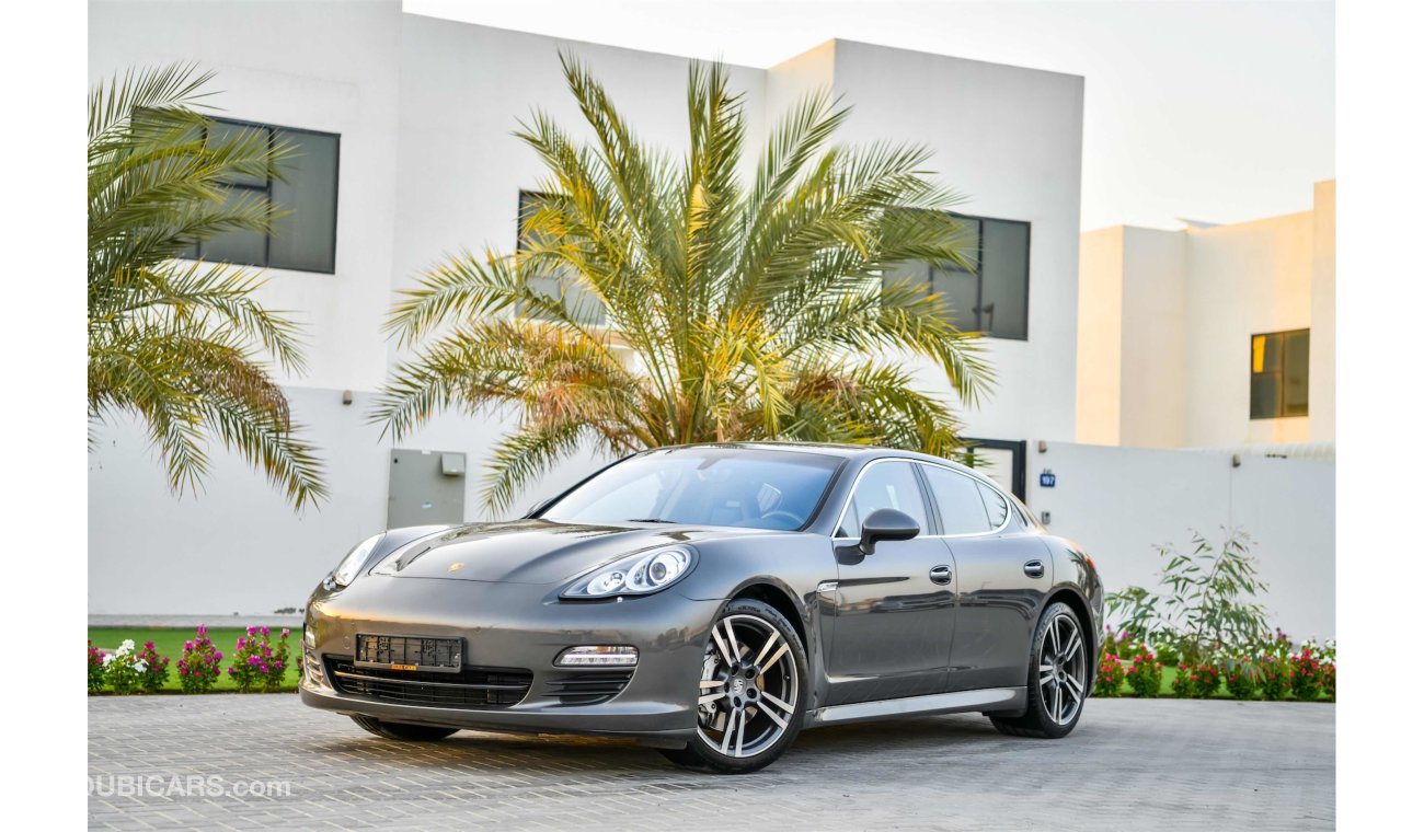 Porsche Panamera S 4.8L V8 - 2 Y Warranty - GCC - AED 2,820 Per Month - 0% Downpayment