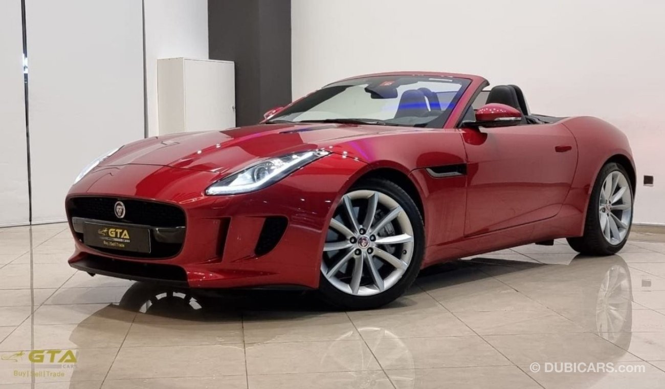 جاغوار F-Type 2017 Jaguar F-Type Convertible, Jaguar Warranty & Service, GCC