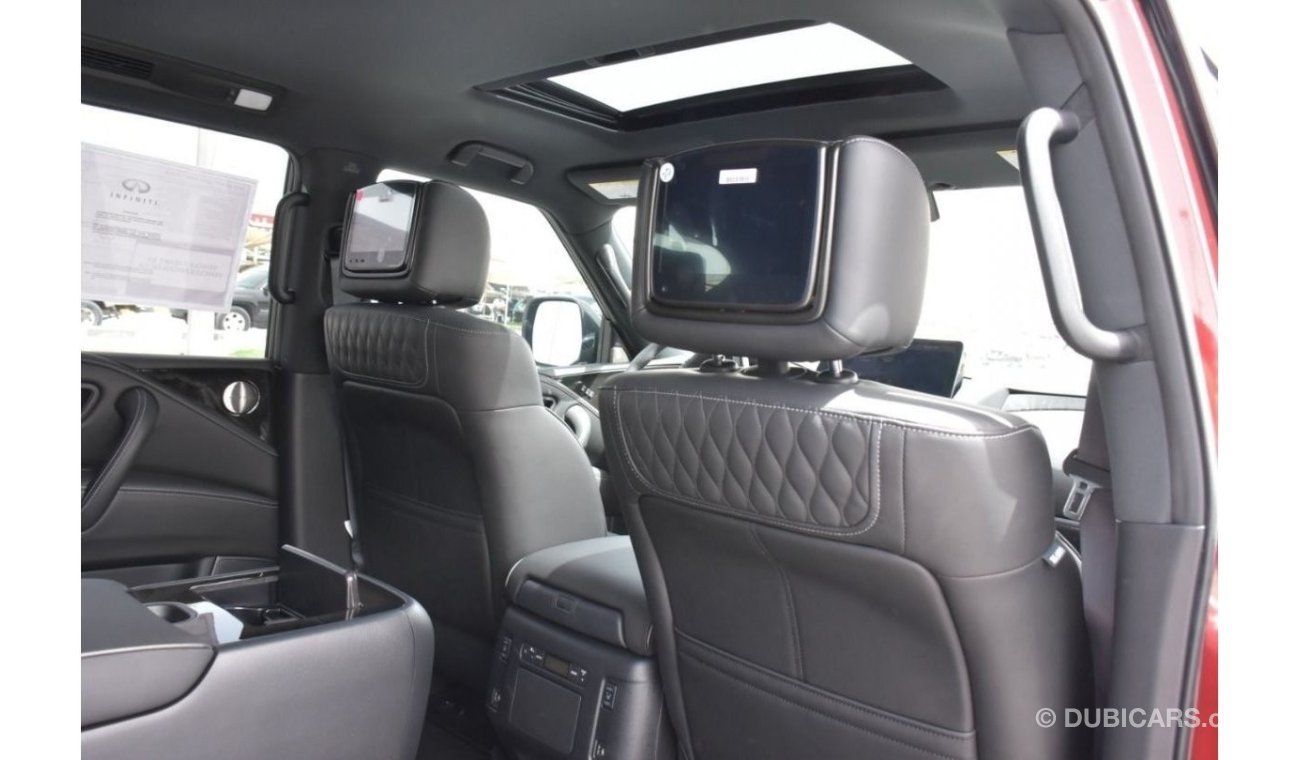 إنفينيتي QX80 Captain SEATS 7 QX-80 BLACK EDITION WITH PRE-SENSORY PACKAGE  /BRAND NEW / WITH WARRANTY