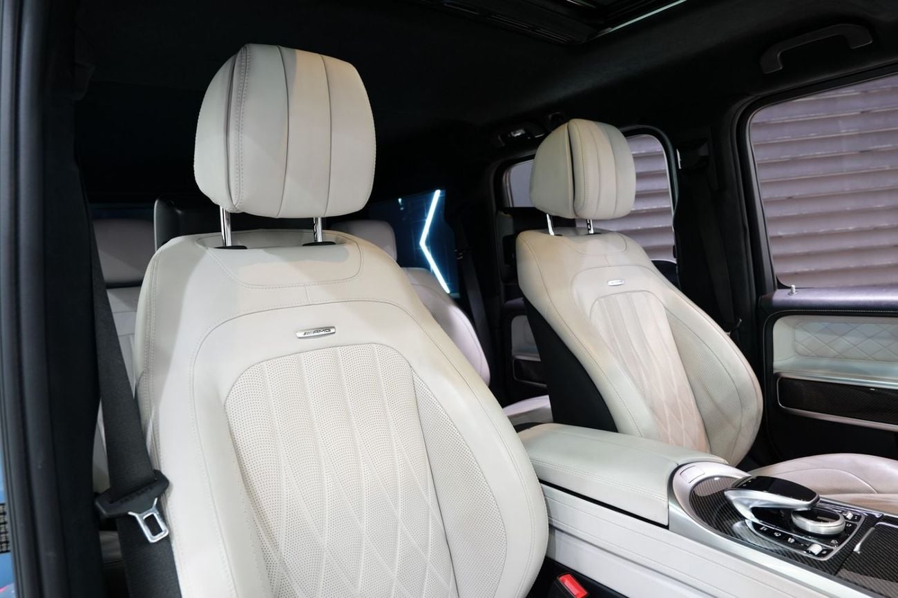 Mercedes Benz G63 AMG MANUFAKTUR EXCLUSIVE PLUS 2022 Mercedes-AMG G63, G Manufaktur Package, Carbon Interior, Rear Entertainment, Gargash Warranty!!