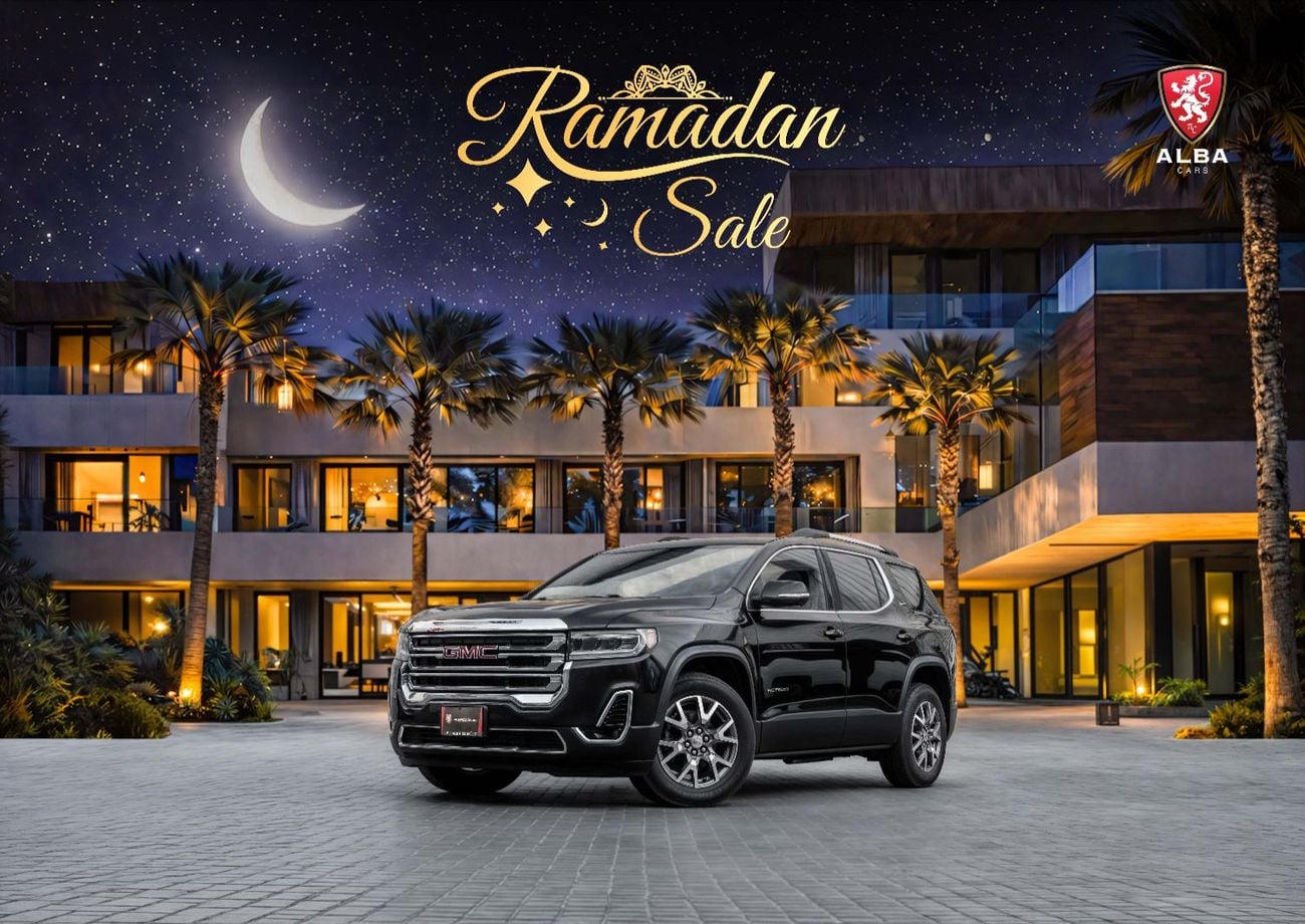 GMC Acadia Acadia SLE | 1,567 P.M | 0% Downpayment | ACADIA SLE | UNDER WARRANTY! | Ramadan Offer!